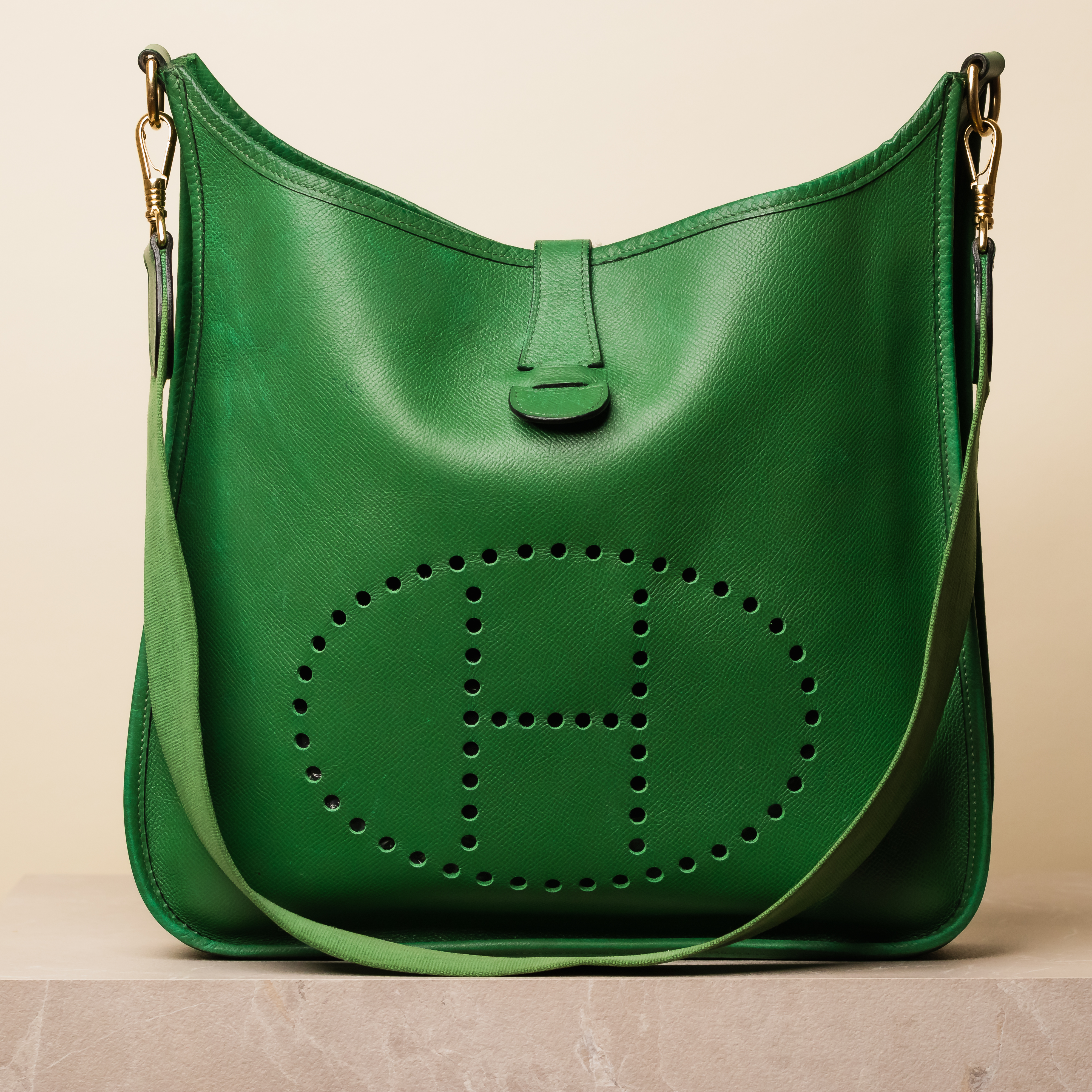 Hermès Evelyne 33 Bag in Irish Green