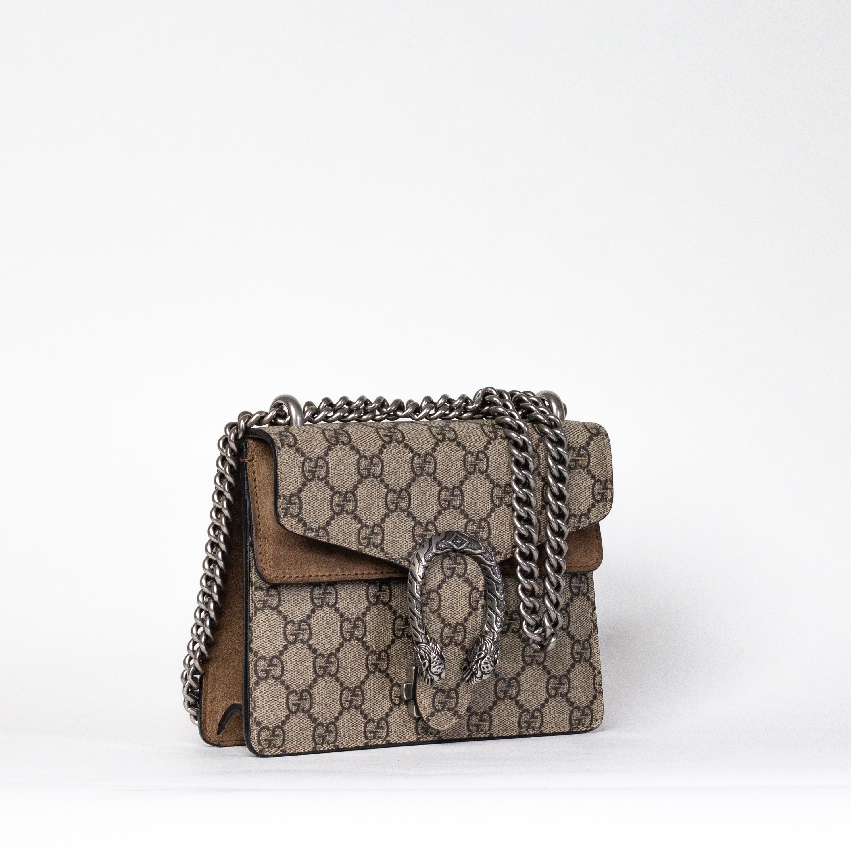 Gucci Dionysus Mini-Tasche aus GG Supreme Canvas
