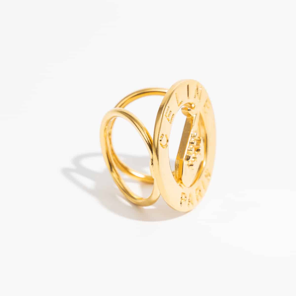 Celine Schal Brosche Gold Vintage