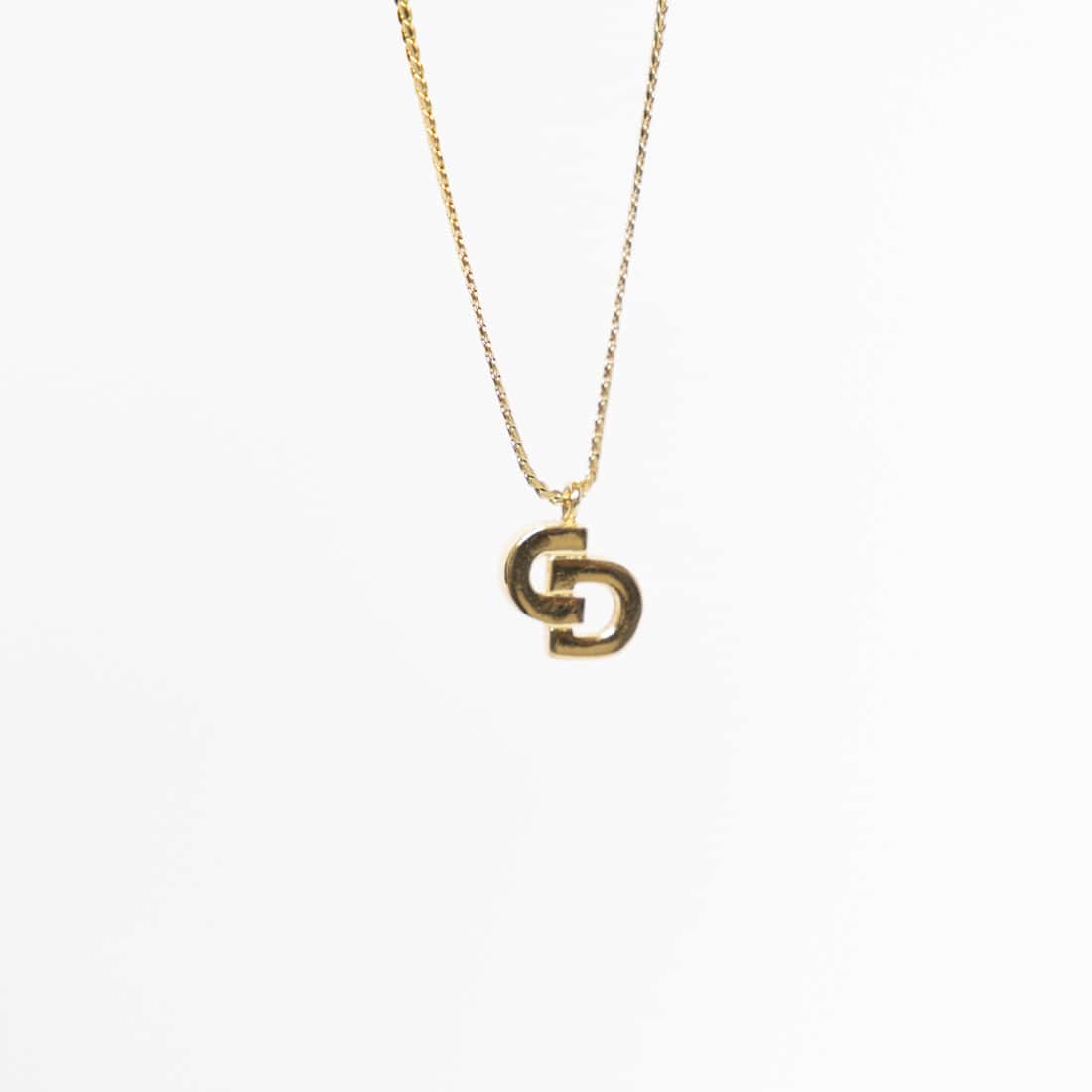 Dior CD Logo Kette GP Gold