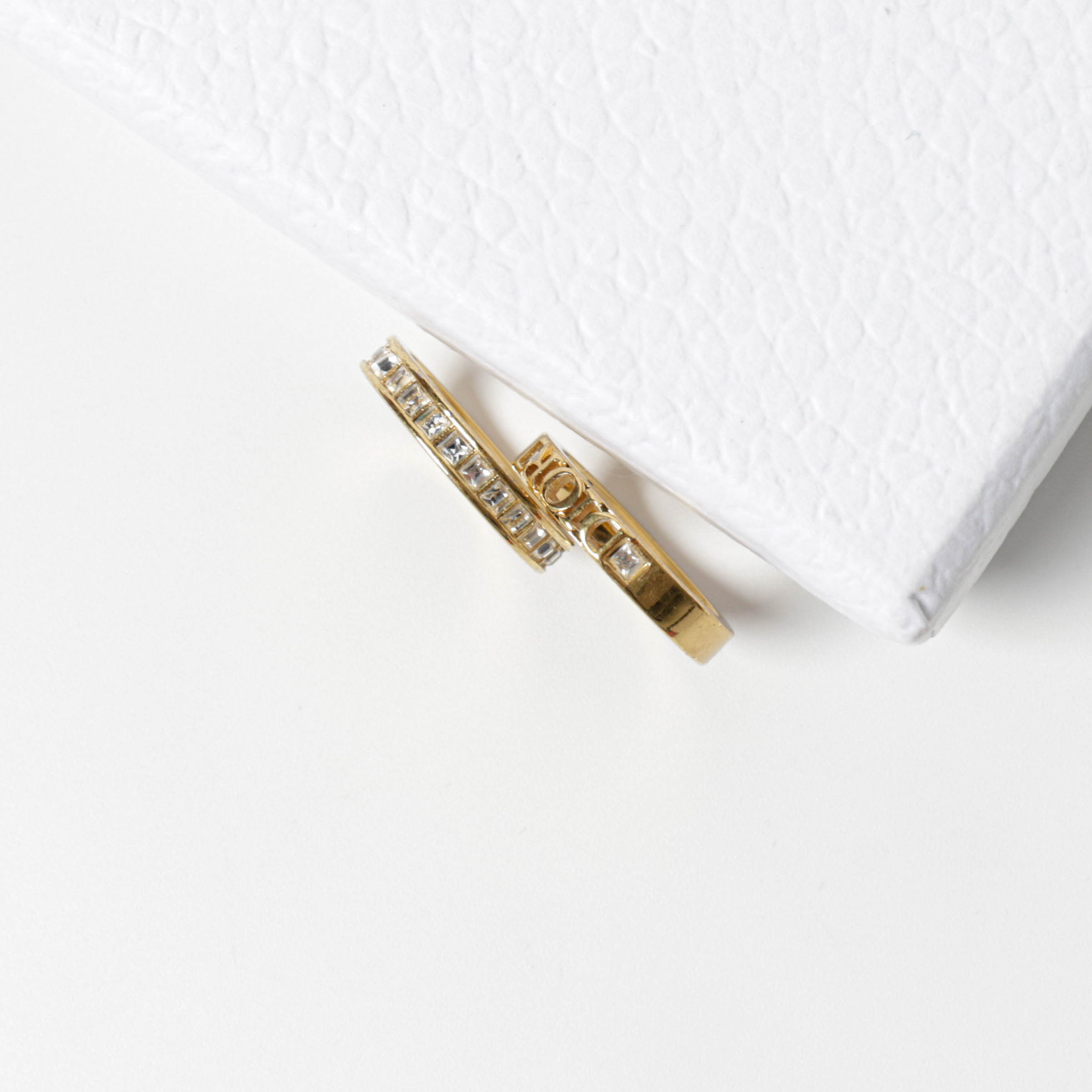 Dior Revolution Ring 2er Set mit Kristallen