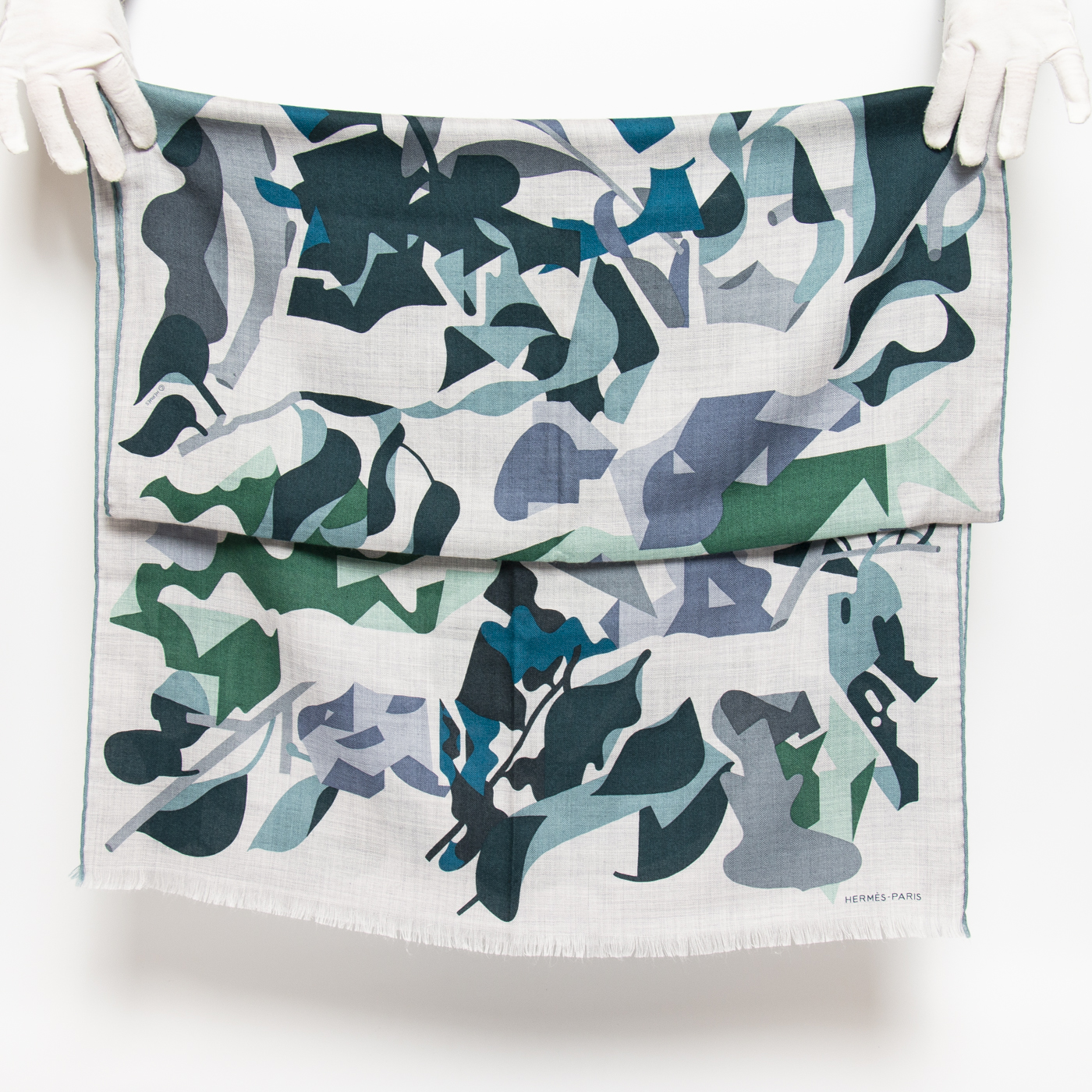 Hermès Schal Kaschmir Und Seide Puzzle Tuch 180cm