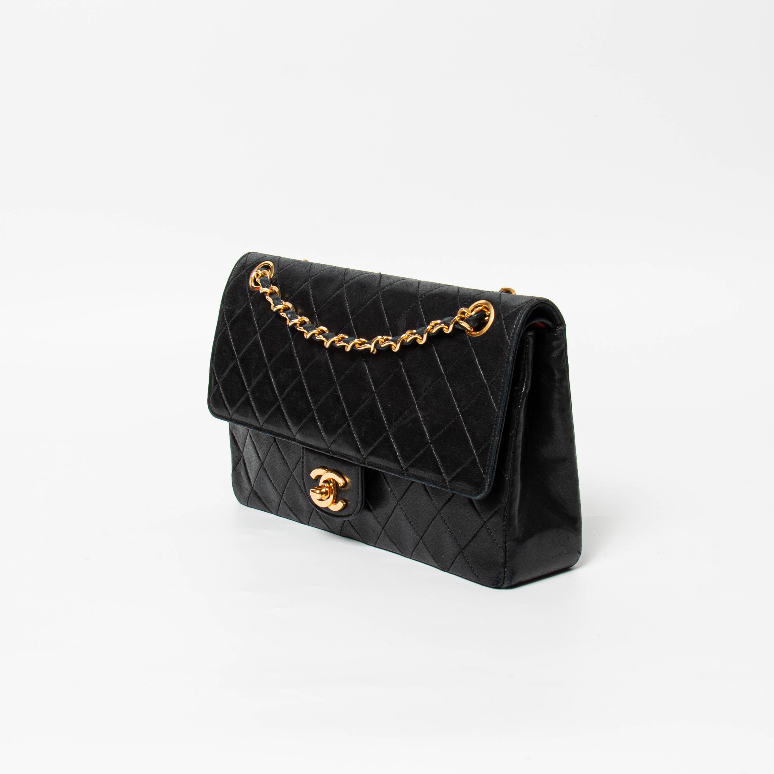 Chanel Double Flap Tasche Medium Lambskin Vintage