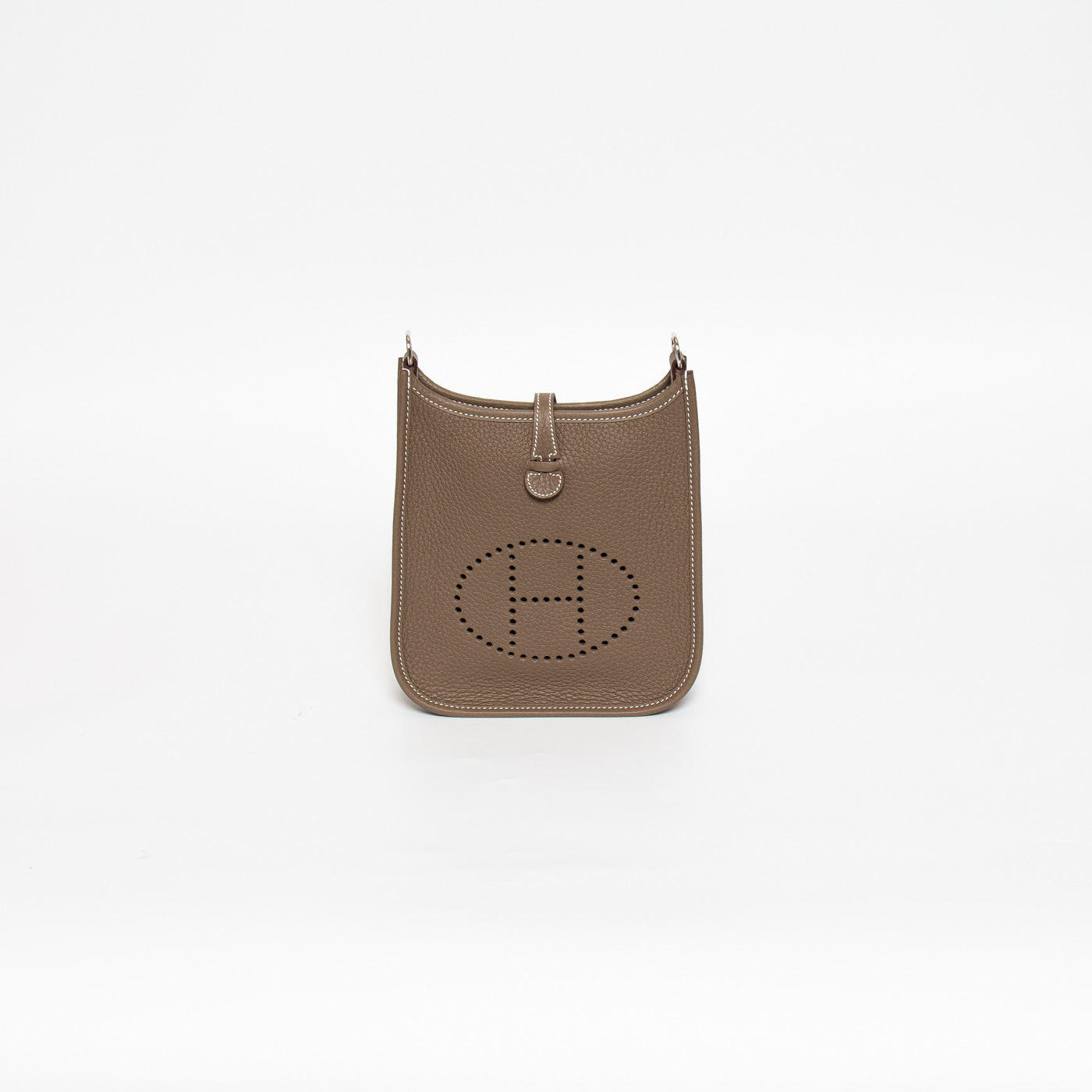 Hermès Evelyne 16 Crossbody Tasche Etoupe Neu im FullSet